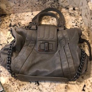 Marciano Grey Handbag with Chain